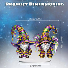 Load image into Gallery viewer, Handmade Cute Party Gnome Desktop Diamond Art Kits for Home Office Room Decor
