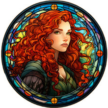 Load image into Gallery viewer, AB Diamond Painting - Full Round - redhead glass art (40*40CM)
