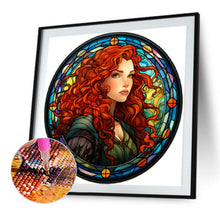 Load image into Gallery viewer, AB Diamond Painting - Full Round - redhead glass art (40*40CM)
