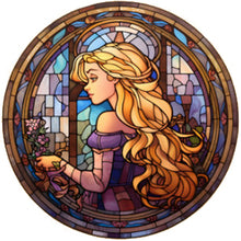 Load image into Gallery viewer, AB Diamond Painting - Full Round - goldilocks glass art (40*40CM)
