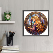 Load image into Gallery viewer, AB Diamond Painting - Full Round - goldilocks glass art (40*40CM)
