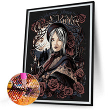 Load image into Gallery viewer, Diamond Painting - Full Round - rose girl (30*40CM)
