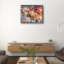 Load image into Gallery viewer, Diamond Painting - Full Round - sweet kitten (50*40CM)
