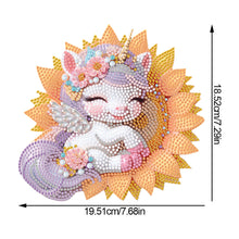 Load image into Gallery viewer, Acrylic Single-Side Unicorn Diamond Painting Hanging Pendant for Home Wall Decor
