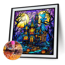 Load image into Gallery viewer, AB Diamond Painting - Full Round - castle glass art (40*40CM)
