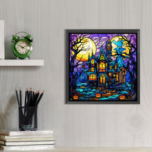 Load image into Gallery viewer, AB Diamond Painting - Full Round - castle glass art (40*40CM)
