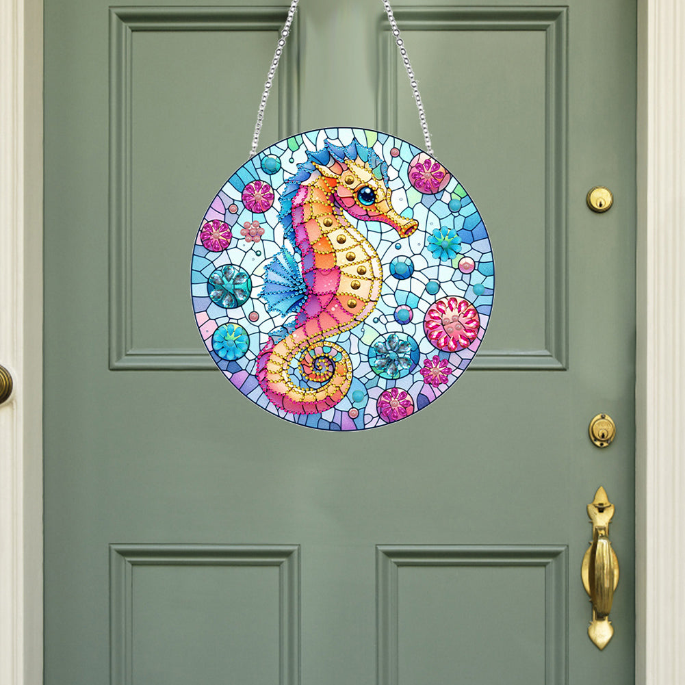 Animal Diamond Painting Suncatcher DIY Diamond Painting Kit for Home Wall Decor