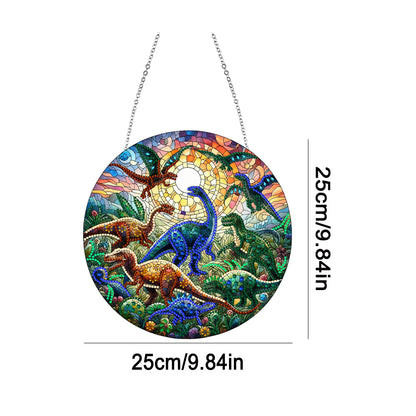 Animal Diamond Painting Suncatcher DIY Diamond Painting Kit for Home Wall Decor