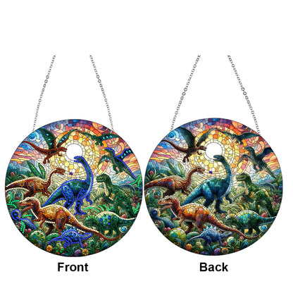 Animal Diamond Painting Suncatcher DIY Diamond Painting Kit for Home Wall Decor