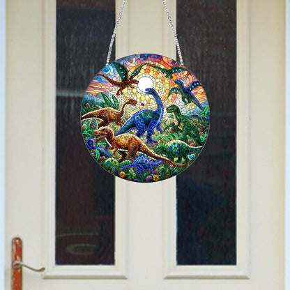 Animal Diamond Painting Suncatcher DIY Diamond Painting Kit for Home Wall Decor