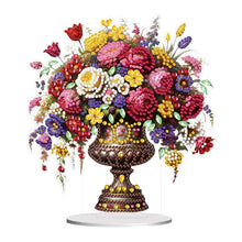 Load image into Gallery viewer, Flower Bouquet Handmade 5D DIY Diamond Art Tabletop Decorations for Office Decor
