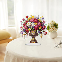 Load image into Gallery viewer, Flower Bouquet Handmade 5D DIY Diamond Art Tabletop Decorations for Office Decor
