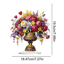 Load image into Gallery viewer, Flower Bouquet Handmade 5D DIY Diamond Art Tabletop Decorations for Office Decor
