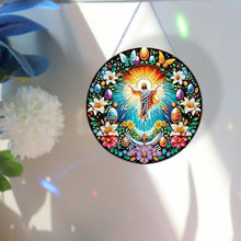 Load image into Gallery viewer, Holy Mother/Jesus Single-Side Diamond Art Hanging Pendant Window Office Decor
