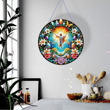 Load image into Gallery viewer, Holy Mother/Jesus Single-Side Diamond Art Hanging Pendant Window Office Decor
