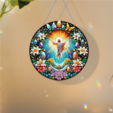Load image into Gallery viewer, Holy Mother/Jesus Single-Side Diamond Art Hanging Pendant Window Office Decor
