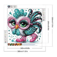 Load image into Gallery viewer, Diamond Painting - Partial Special Shaped - Colorful chicks (30*30CM)
