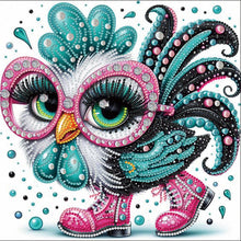 Load image into Gallery viewer, Diamond Painting - Partial Special Shaped - Colorful chicks (30*30CM)
