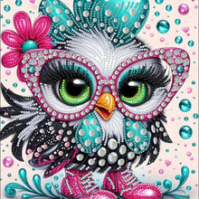 Load image into Gallery viewer, Diamond Painting - Partial Special Shaped - Colorful chicks (30*30CM)
