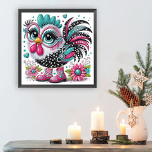 Load image into Gallery viewer, Diamond Painting - Partial Special Shaped - Colorful chicks (30*30CM)
