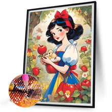 Load image into Gallery viewer, AB Diamond Painting - Full Round - Snow White in the Forest (40*50CM)
