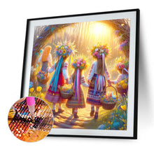 Load image into Gallery viewer, AB Diamond Painting - Full Round - midsommar girls (40*40CM)
