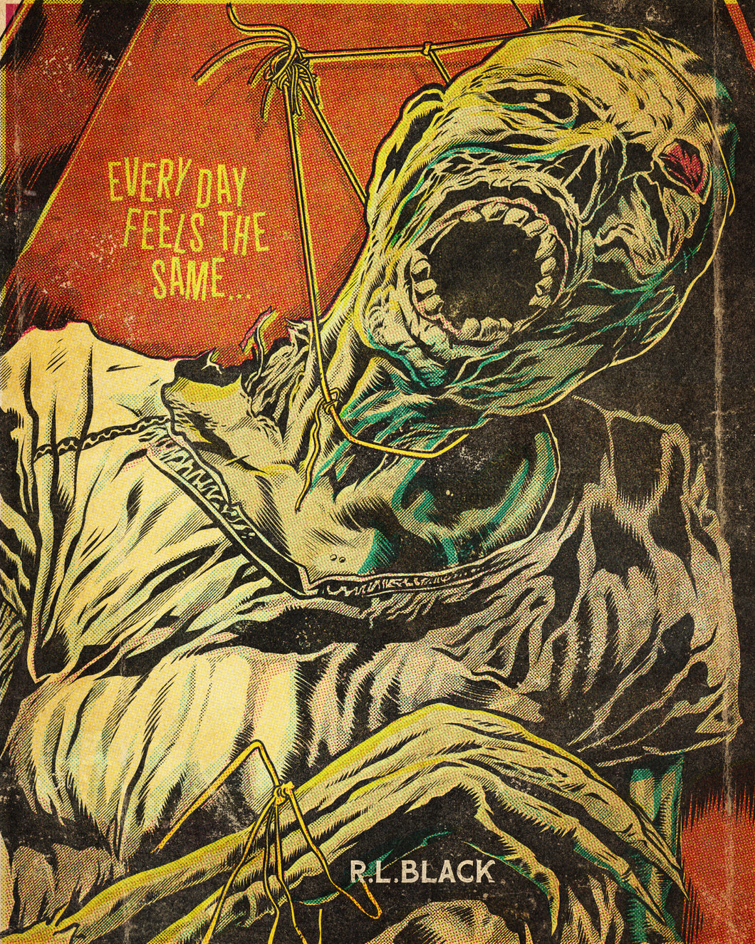 Diamond Painting - Full Round - Horror Skeleton (40*50CM)