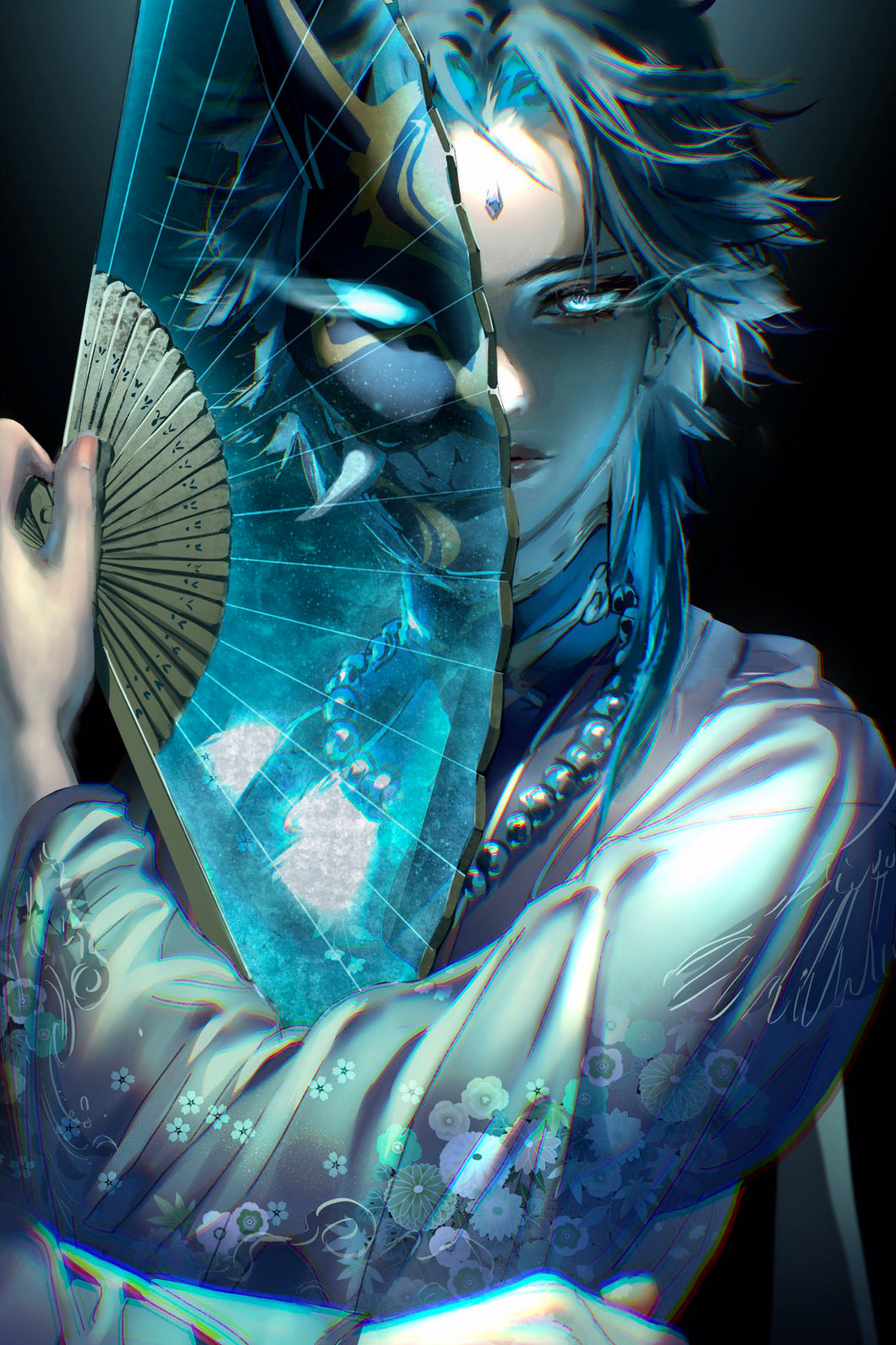 Diamond Painting - Full Round - Anime characters (30*50CM)