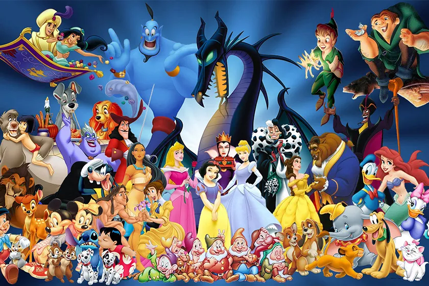 AB Diamond Painting - Full Round - Disney (40*60CM)