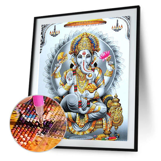 Buddha 30*38CM(Canvas) Square Drill Diamond Painting
