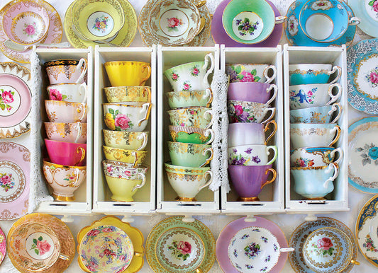 AB Diamond Painting - Full Round - Colorful Cups (40*55cm)