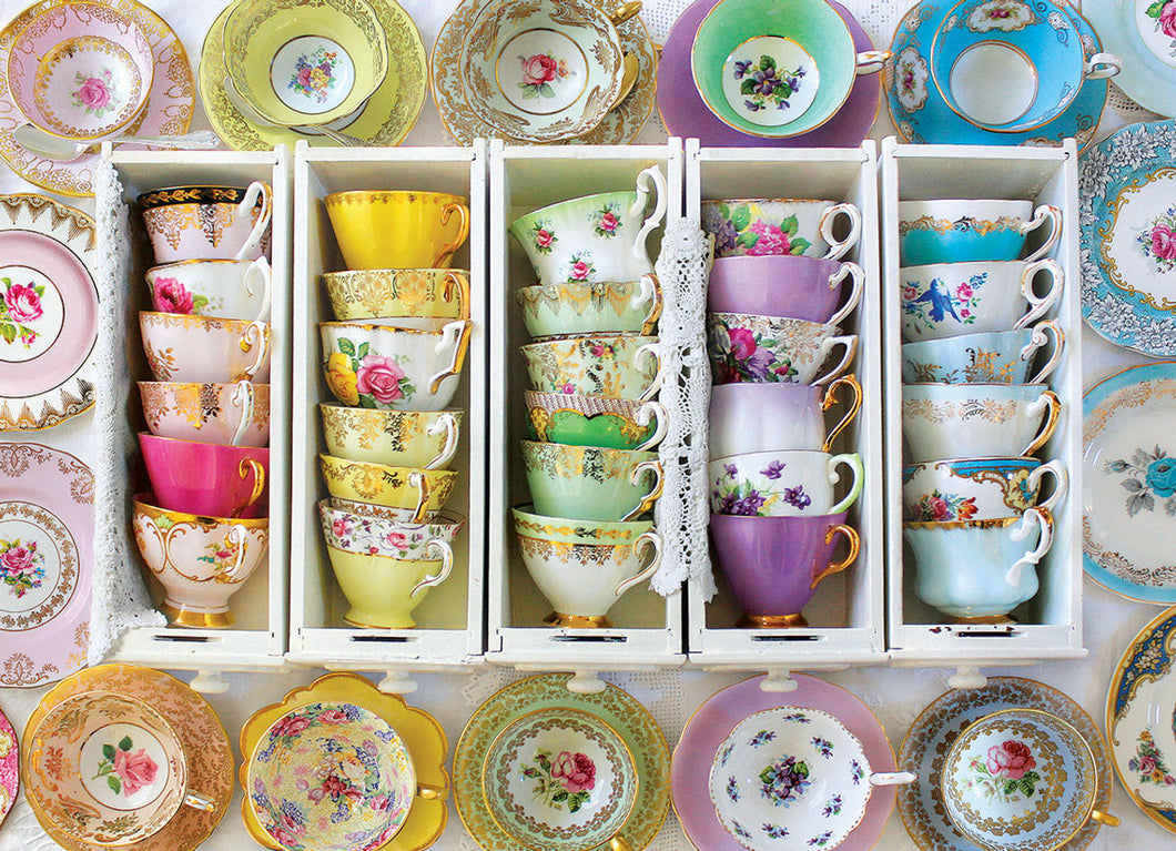 AB Diamond Painting - Full Round - Colorful Cups (40*55cm)