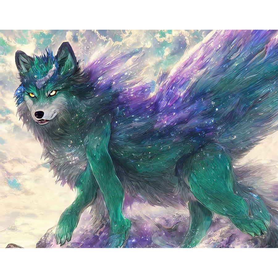 Diamond Painting - Full Round - Wolf (30*40CM)