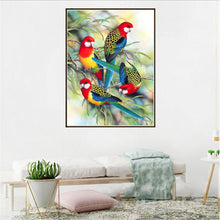 Load image into Gallery viewer, Bird 30*38CM(Canvas) Partial Round Drill Diamond Painting
