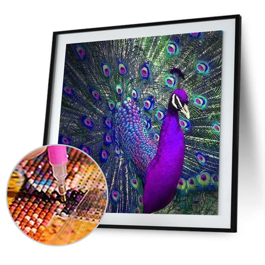 Animal 30*30CM(Canvas) Full Round Drill Diamond Painting