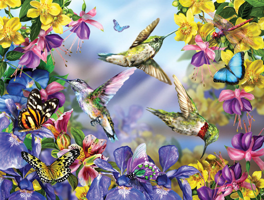 AB Diamond Painting - Full Round - Hummingbird (50*65cm)