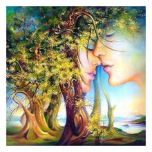 Load image into Gallery viewer, Lover Tree 30*30CM(Canvas) Full Round Drill Diamond Painting
