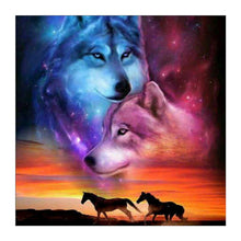 Load image into Gallery viewer, Wolf 30*30CM(Canvas) Full Square Drill Diamond Painting
