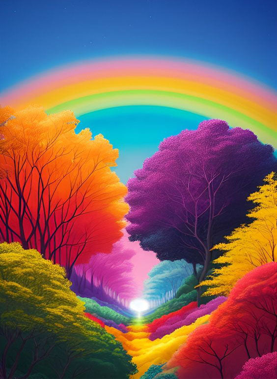 AB Diamond Painting - Full Round - scenery (40*50CM)