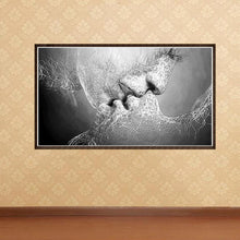 Load image into Gallery viewer, Kissing Lovers 50*30CM(Canvas) Full Round Drill Diamond Painting
