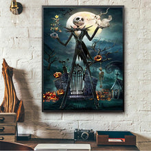 Load image into Gallery viewer, Halloween Devil 30*40CM(Canvas) Full Round Drill Diamond Painting
