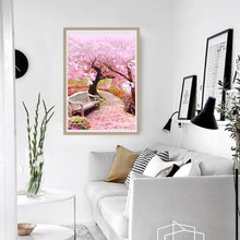 Load image into Gallery viewer, Peach Tree 30*40CM(Canvas) Full Round Drill Diamond Painting
