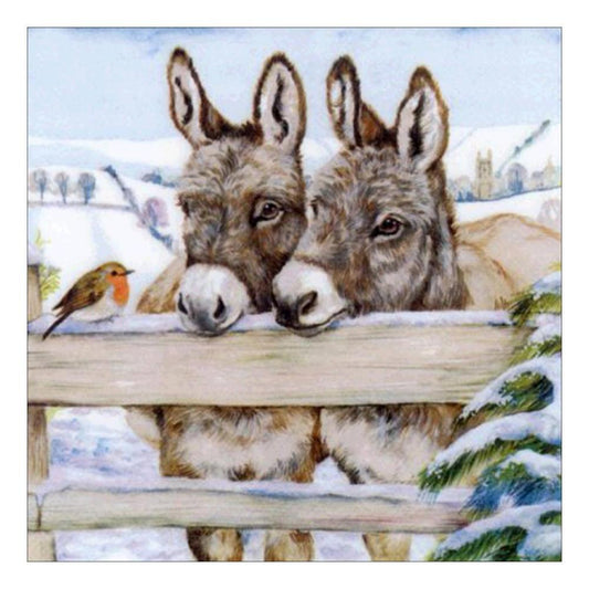 Little Donkey 30*30CM(Canvas) Full Round Drill Diamond Painting