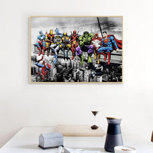 Load image into Gallery viewer, Heroic Alliance 40*30CM(Canvas)-Full Round Drill Diamond Painting
