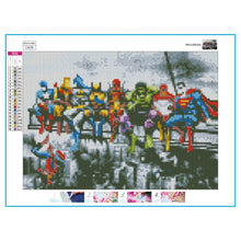 Load image into Gallery viewer, Heroic Alliance 40*30CM(Canvas)-Full Round Drill Diamond Painting
