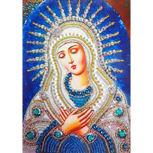 Religion 30*40CM(Canvas) Special Shaped Drill Diamond Painting