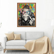 Load image into Gallery viewer, Chimpanzee 30*40CM(Canvas) Full Square Drill Diamond Painting

