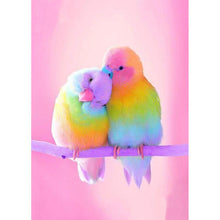 Load image into Gallery viewer, Pink Bird 30*40CM(Canvas) Full Round Drill Diamond Painting
