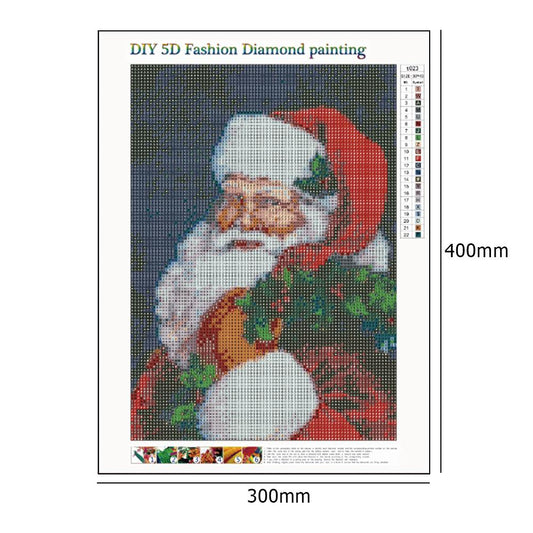 Santa Claus 40*30CM(Canvas) Full Round Drill Diamond Painting