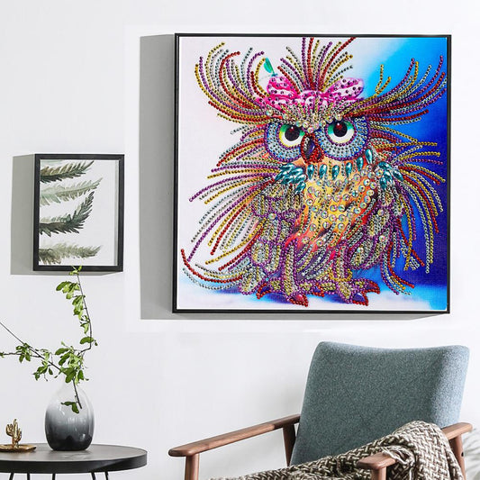 Bird 30*30CM(Canvas) Special Shaped Drill Diamond Painting